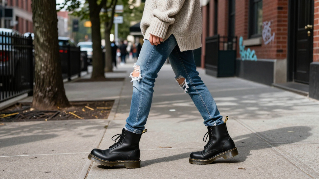 best Rick Owens Dr. Martens boots
