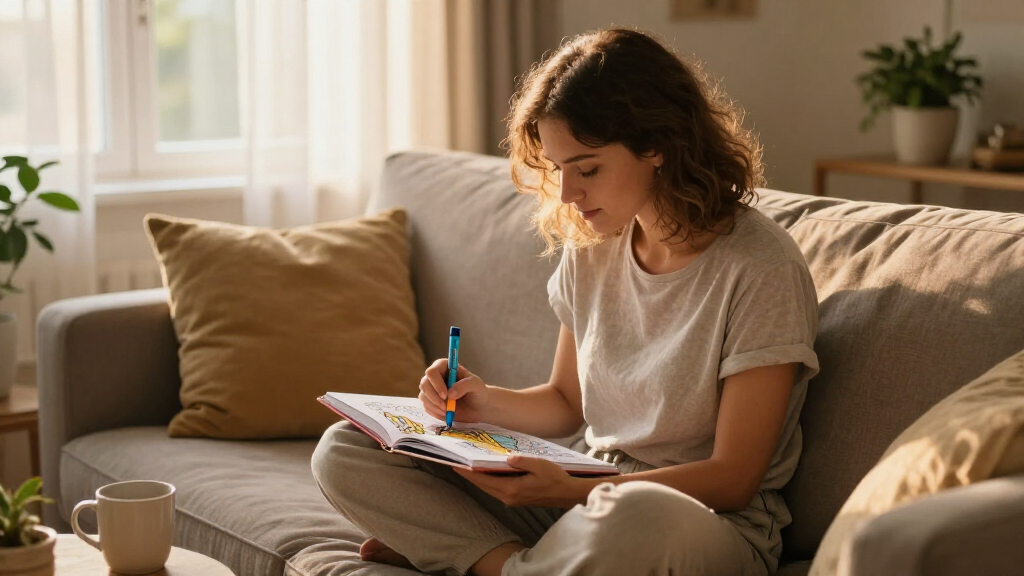 dream themed coloring book adults