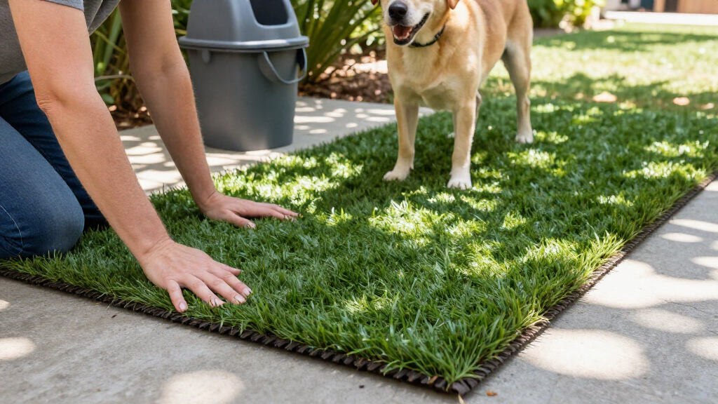 artificial grass for dog potty areas