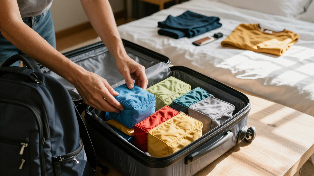 lightweight packing cubes