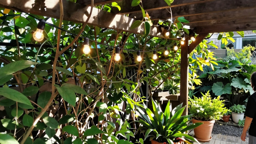 patriotic outdoor string lights
