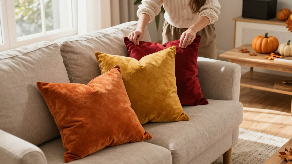 fall decorative throw pillows