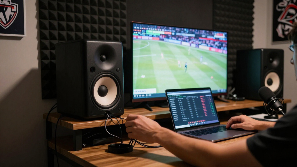best powered speakers for sports streaming room