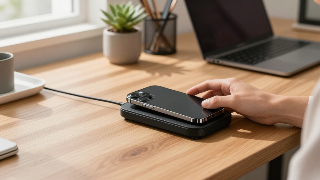 wireless charging stations for desks