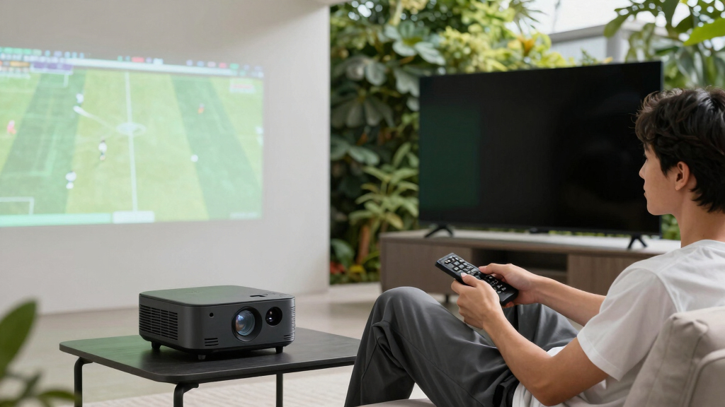 best projector for football watch parties