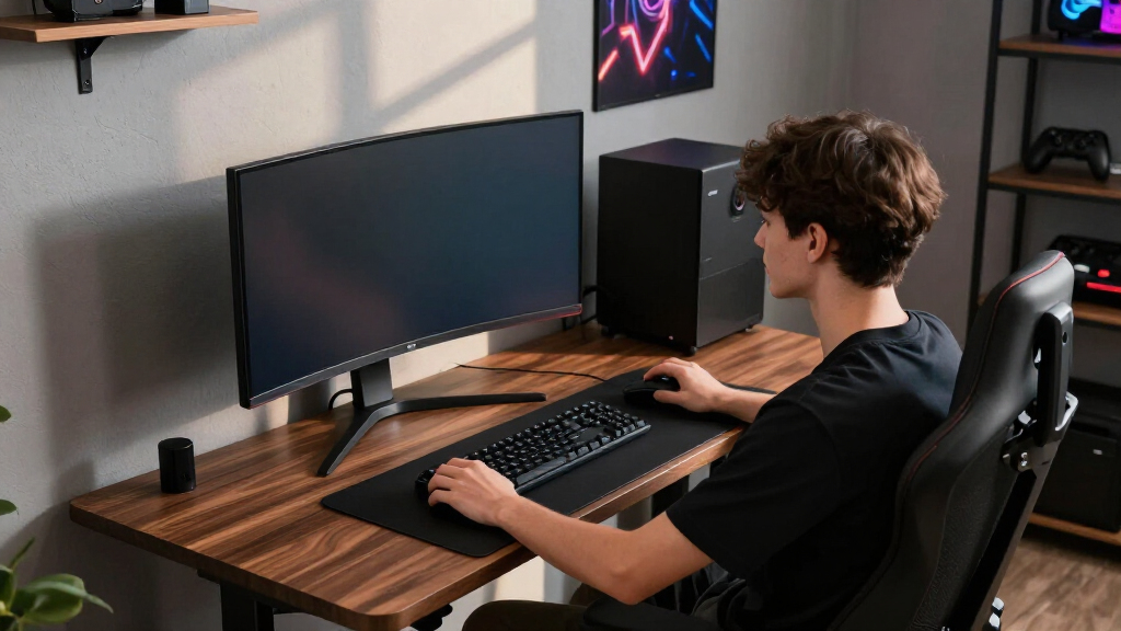 standing desk for gamers
