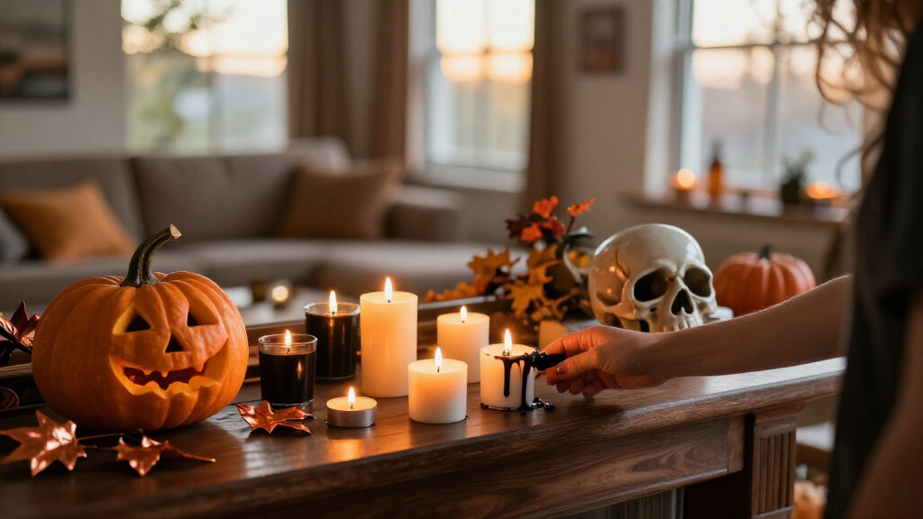 halloween decorative candles