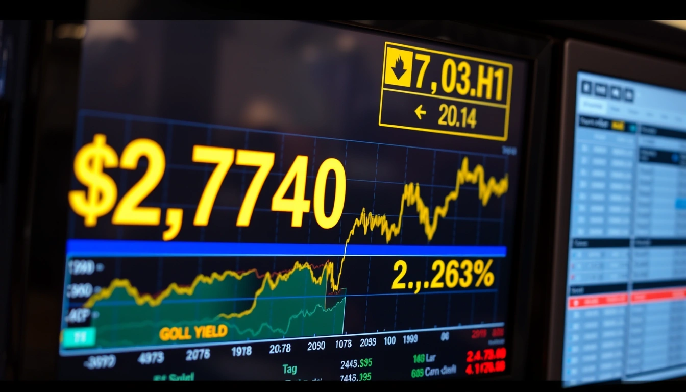 Gold Hits $2,740 Record Even as TIPS Real Yields Top 2.18%