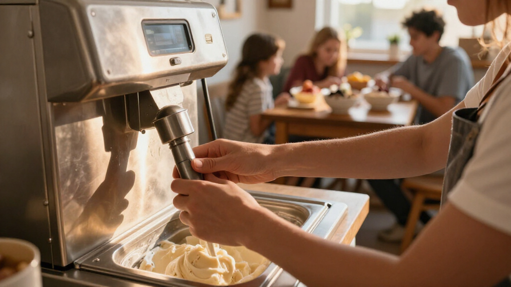 commercial ice cream maker