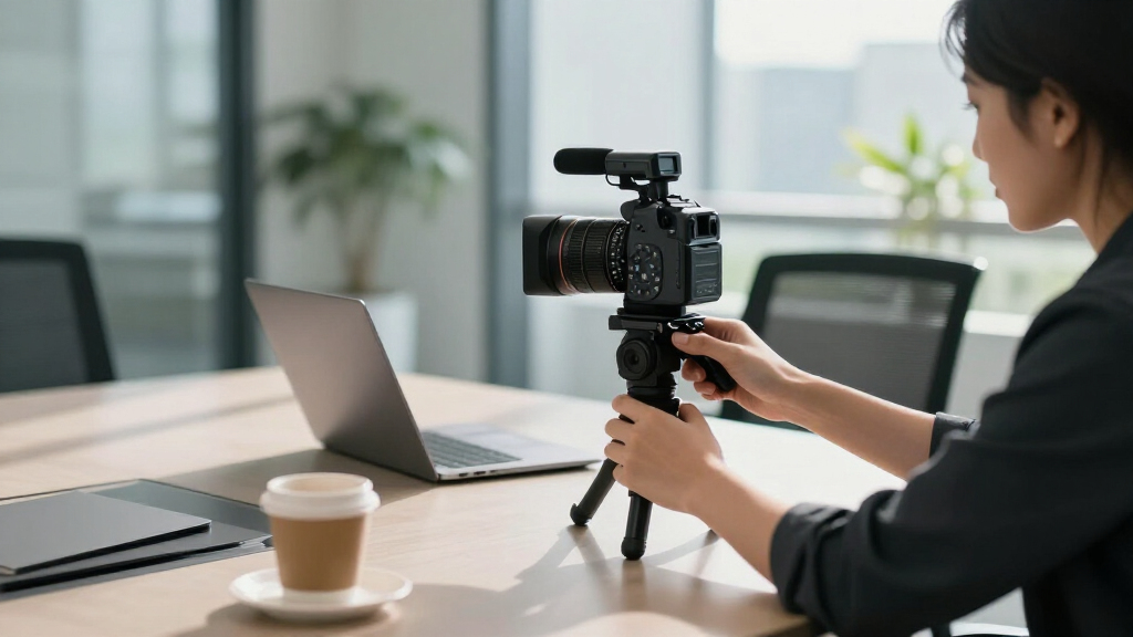 Conference camera with speaker and mic