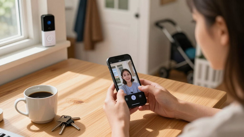 parent child video doorbells
