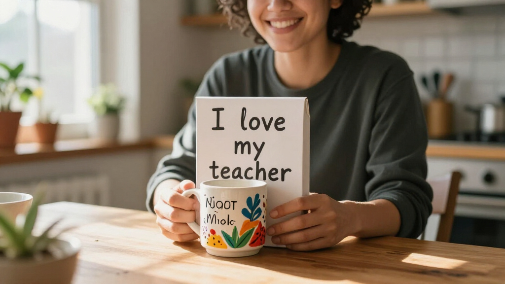 i love my teacher gift
