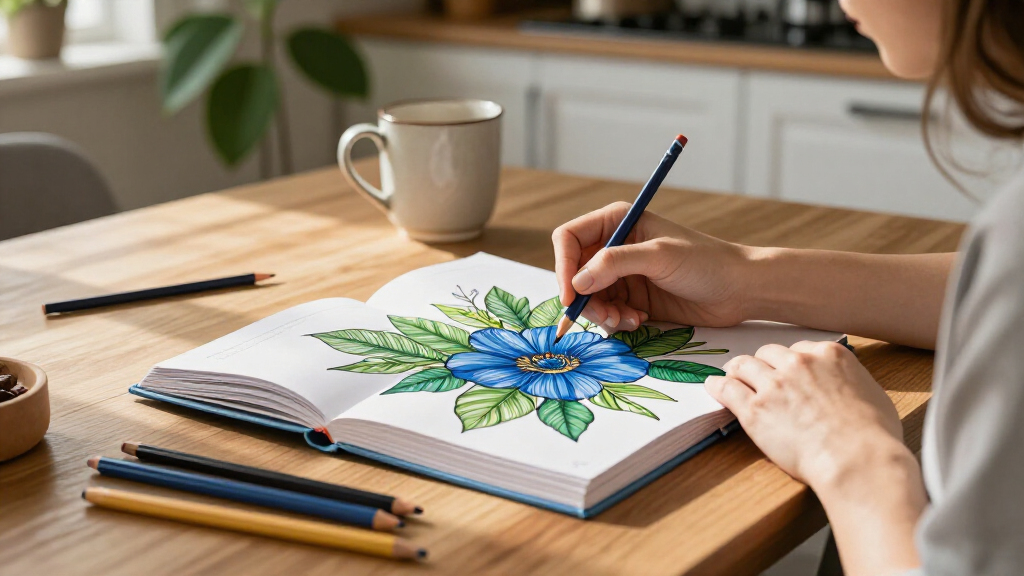 mindfulness coloring books for adults