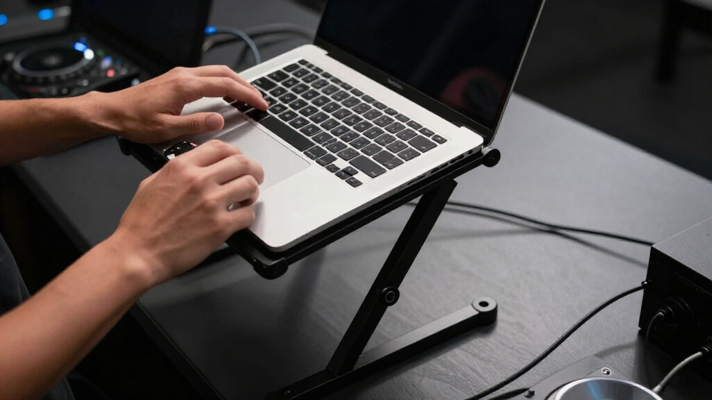 DJ laptop stands