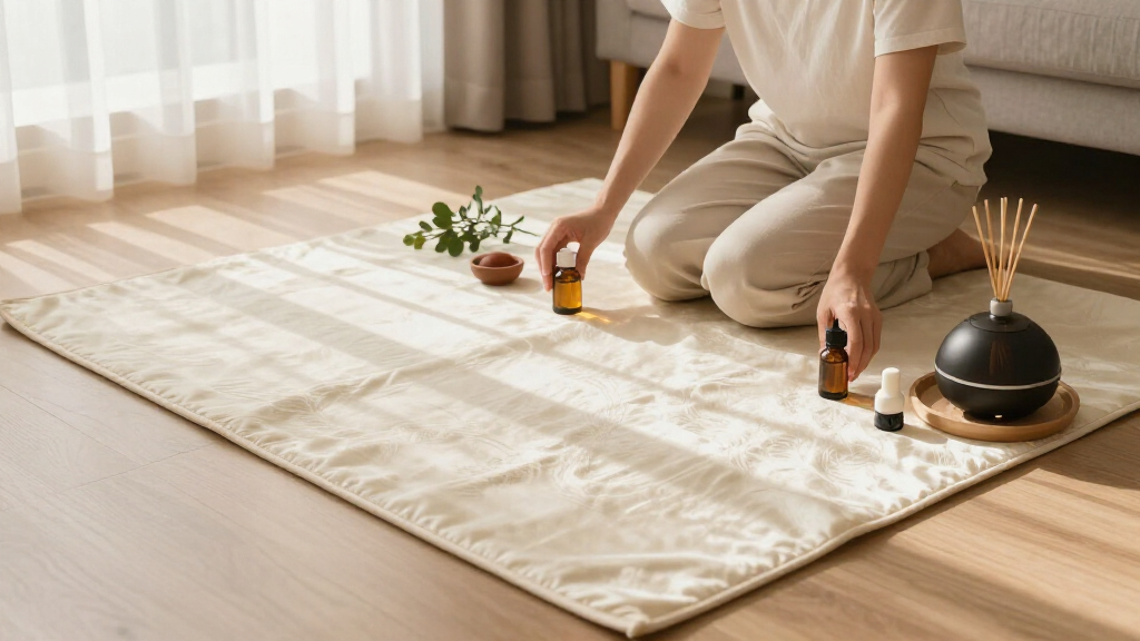 yilong ivory silk rug 6x9