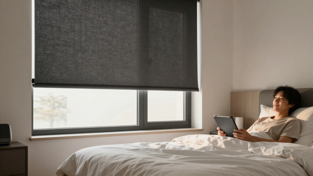 best motorized blackout blinds for bedrooms