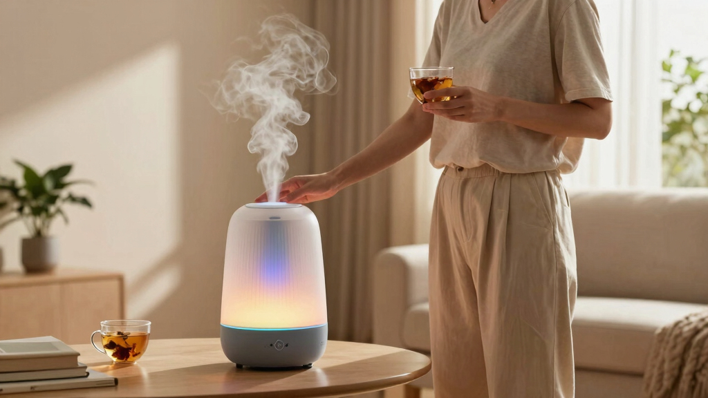 highend diffuser with lights