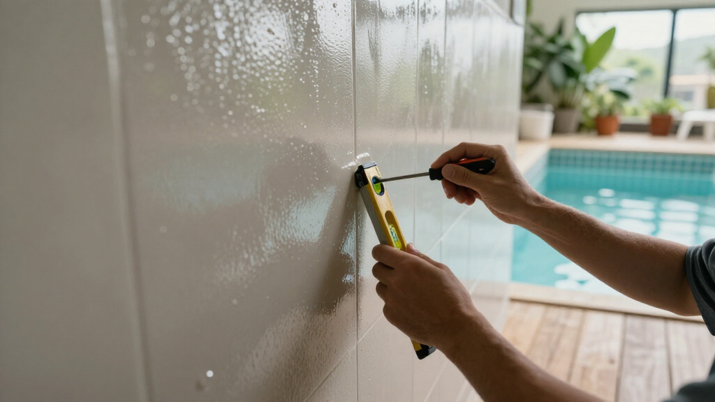 waterproof wall panels for indoor pool spaces