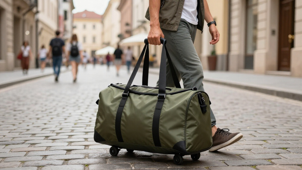 best rolling duffel bag for europe trips