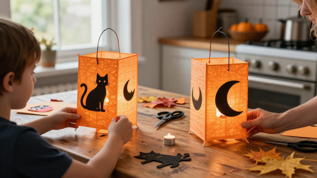 Halloween paper lantern kits