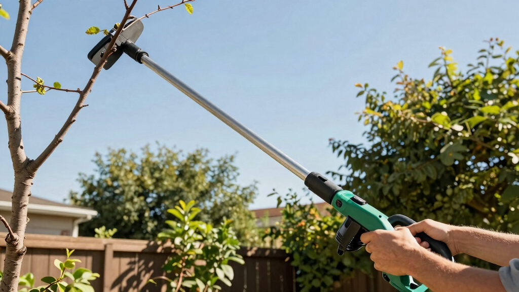 gas-powered pole saws for property