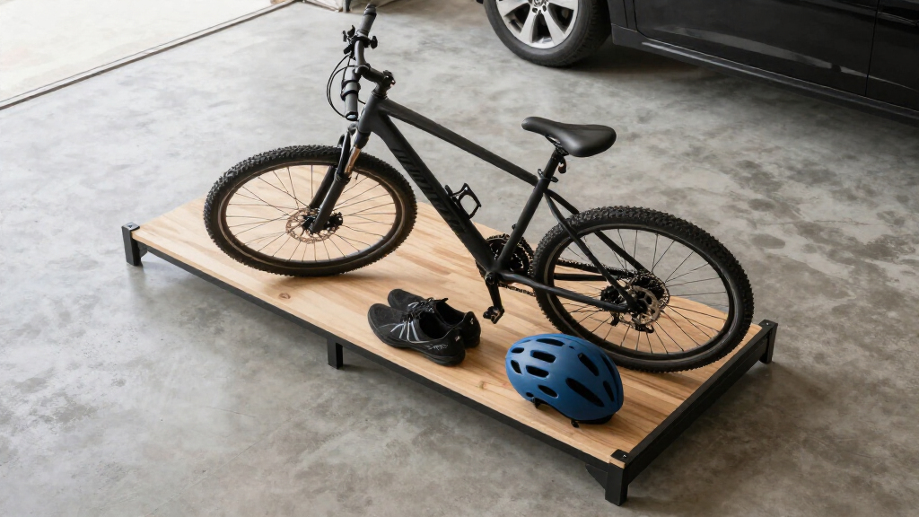 overhead garage storage rack