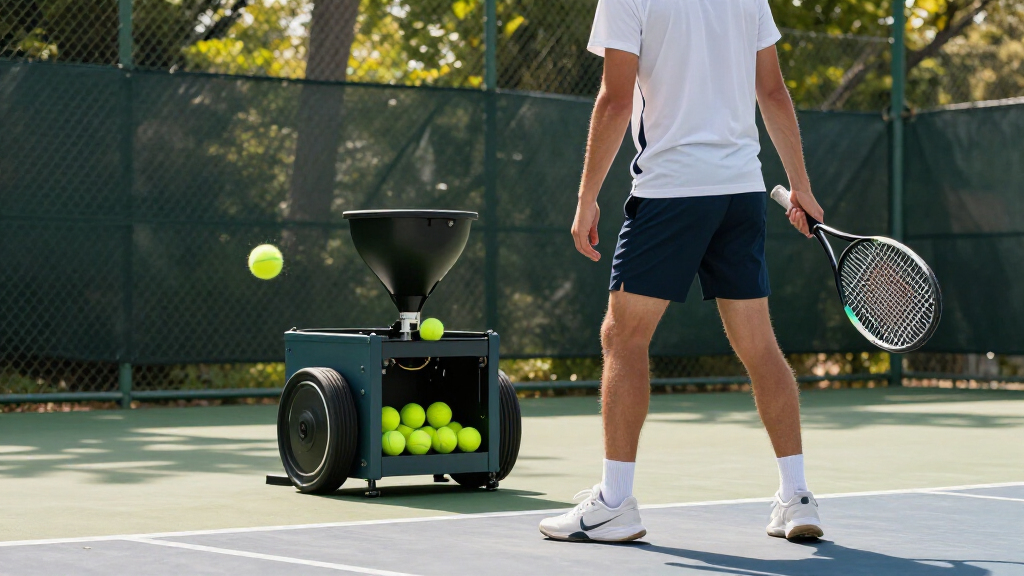 best high capacity tennis ball machine