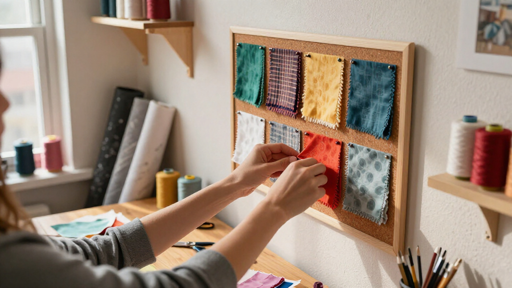 fabric bulletin boards
