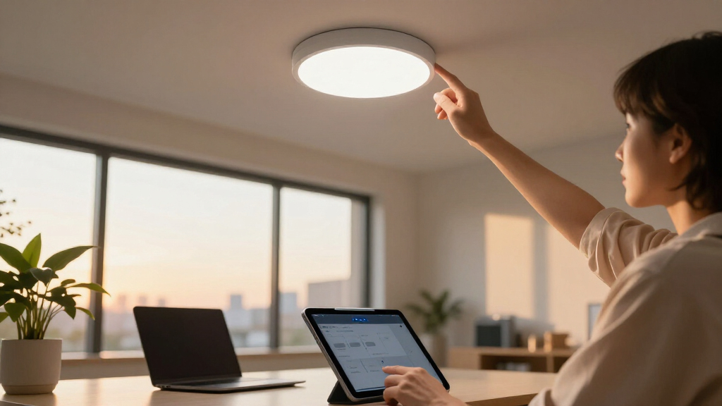 smart home study lighting
