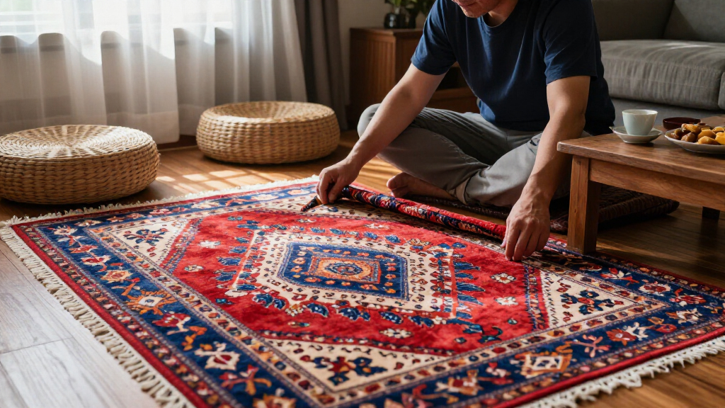 yilong custom commission silk carpet