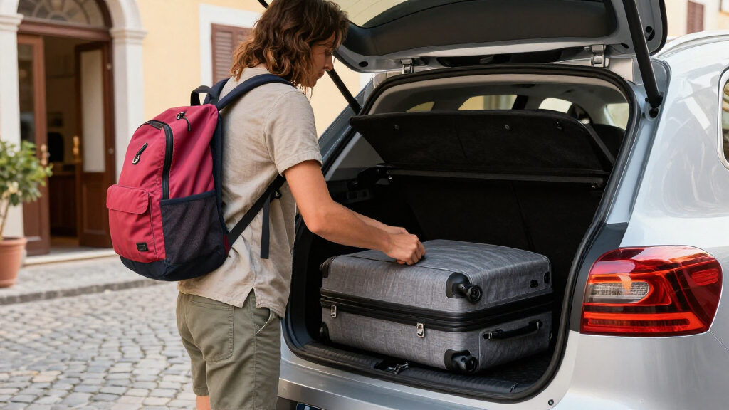 suitcase for backpacking europe with hotels