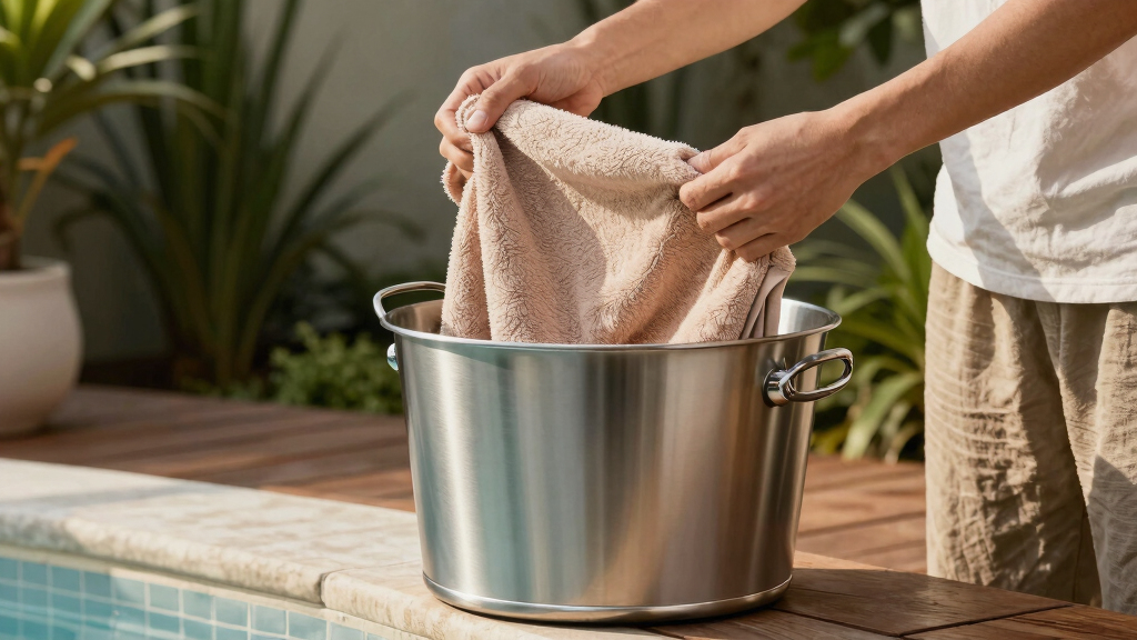 best oversized bucket towel warmer premium