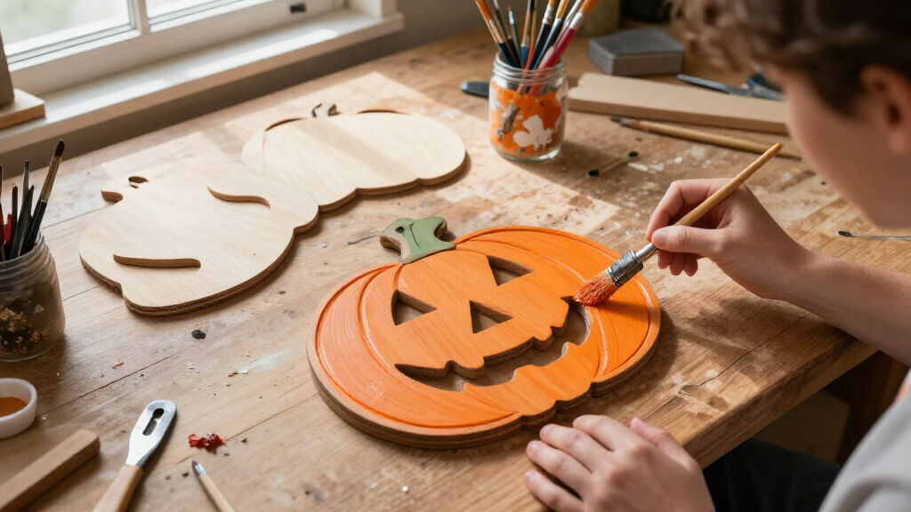 Halloween wooden sign blanks