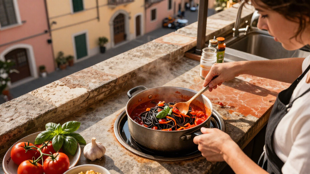Italian Halloween pasta sauce