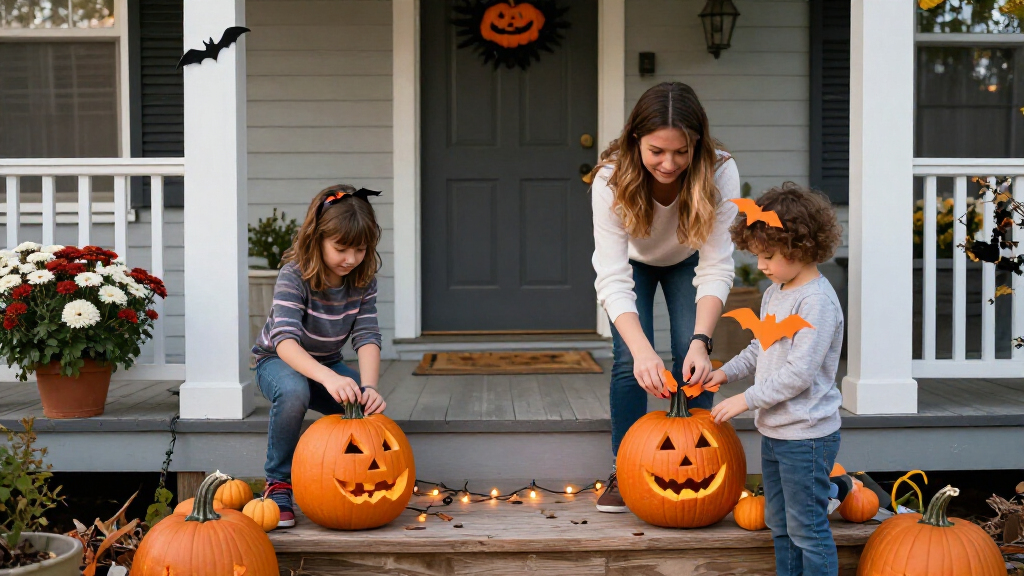 Halloween decorations for families