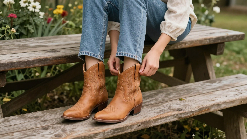 boho ankle boots
