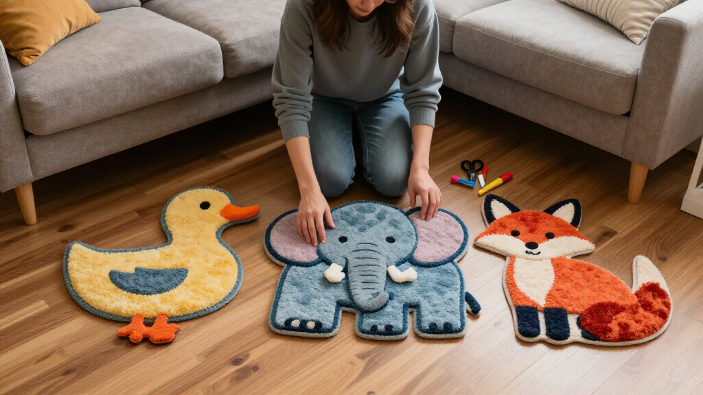 best animal-shaped rugs