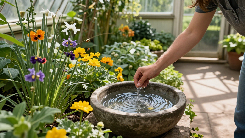 best wildlife waterer for pollinator gardens