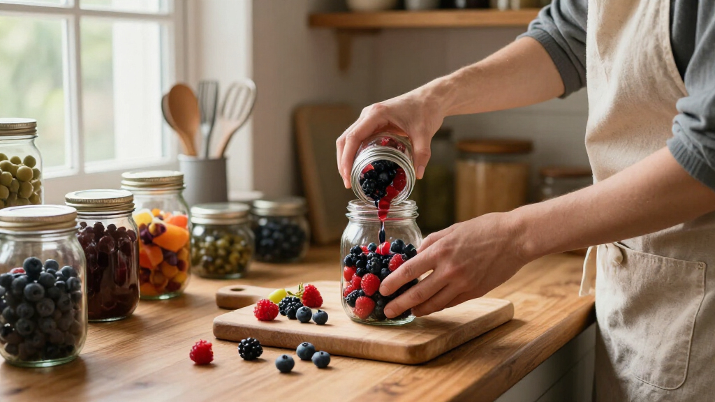 manual canning jars