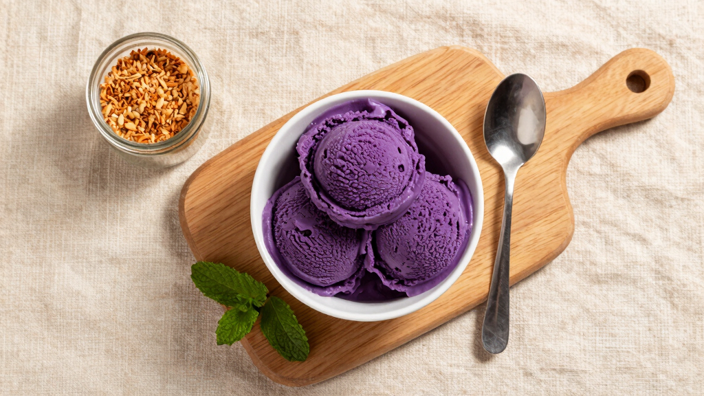 what is ube ice cream