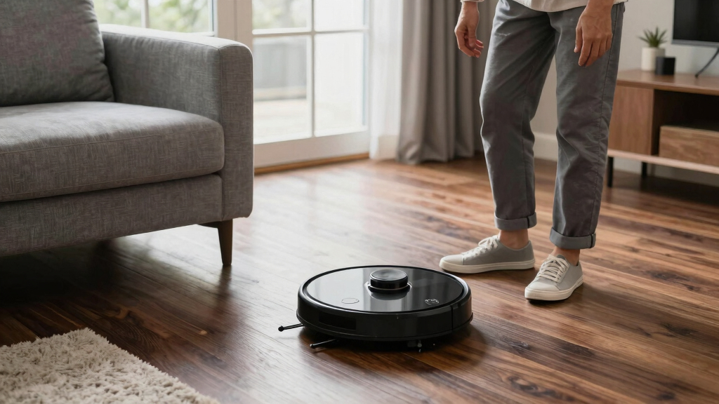 best robot vacuum for dark floors