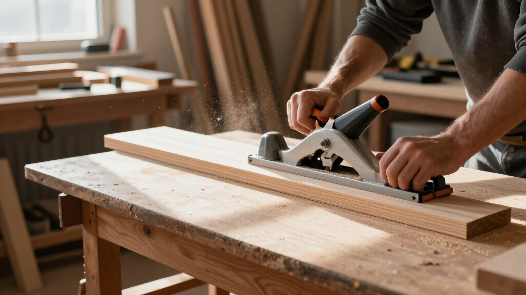 thickness planer for woodworking