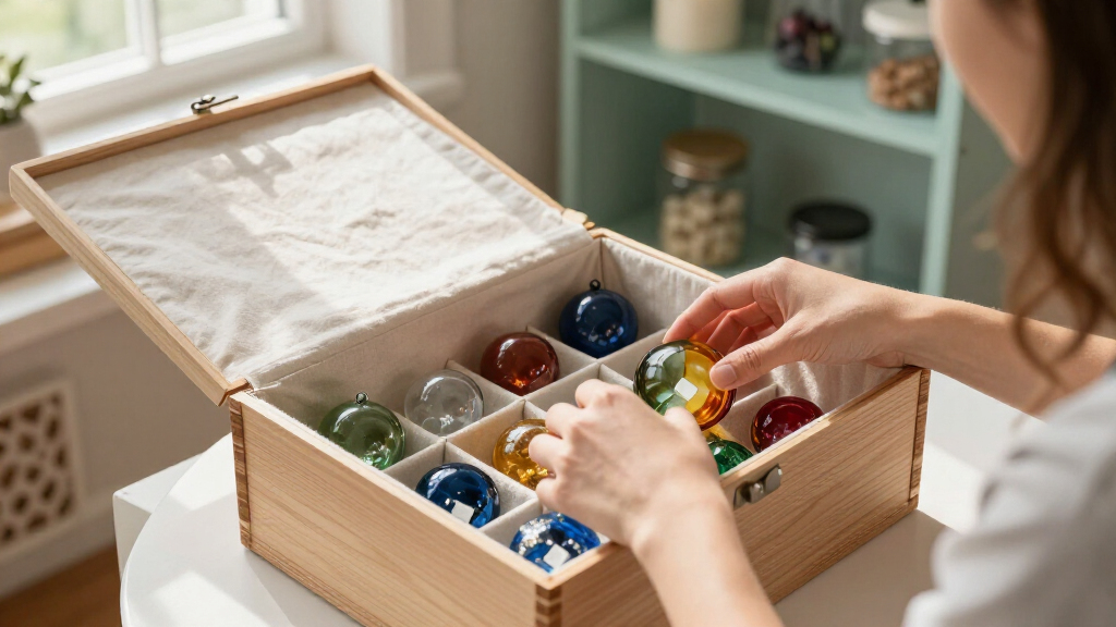 ornament storage boxes dropproof