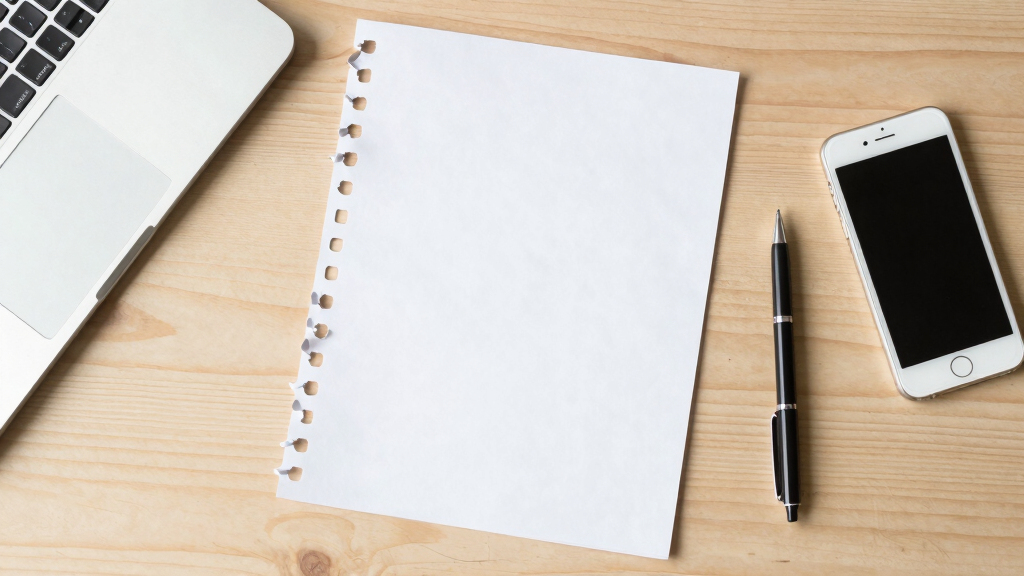 a4 hole punched paper