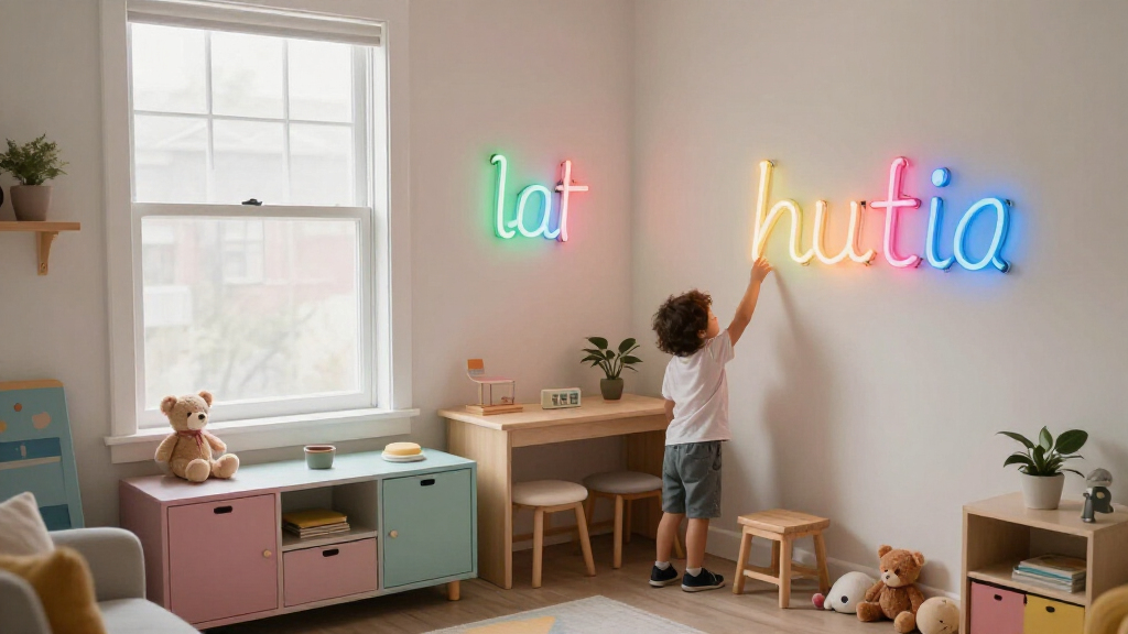 best name neon signs for playrooms