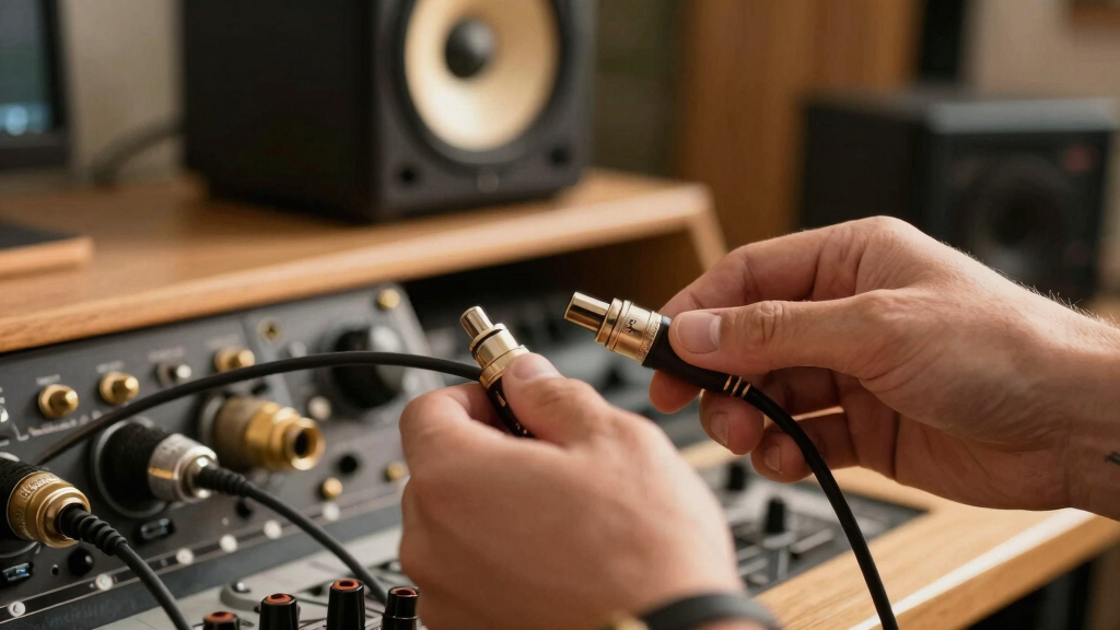 best balanced cables for studio monitors