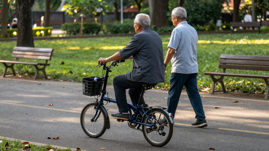 folding adult tricycles