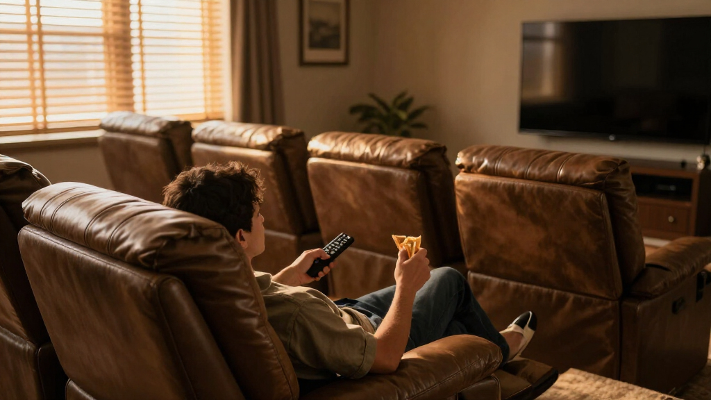 best home theater recliner seating row