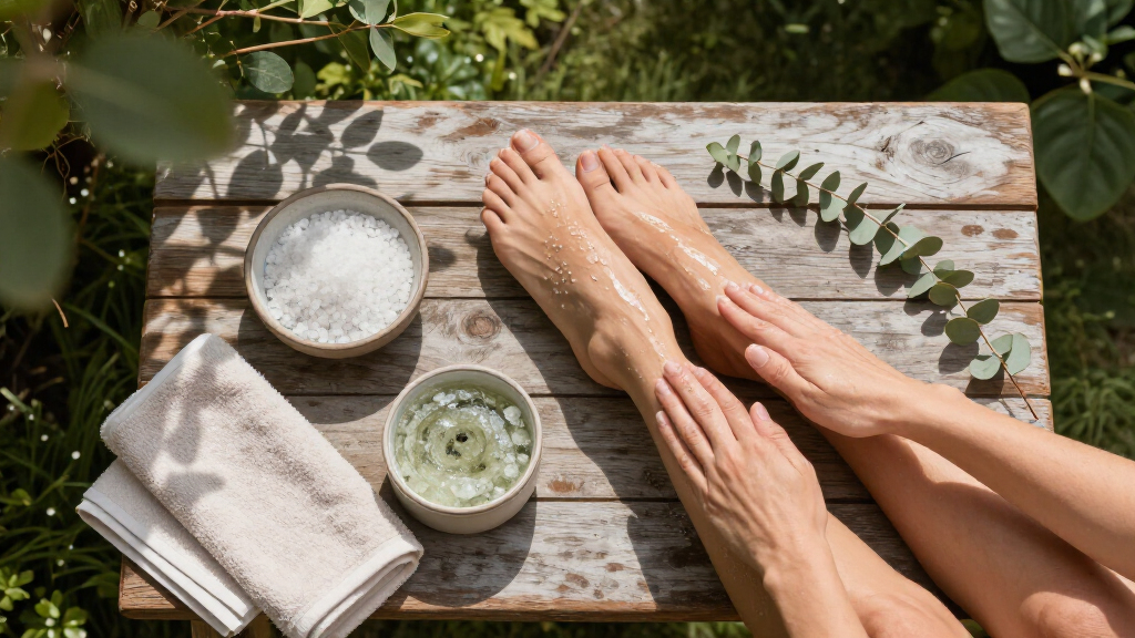 luxury body scrub sets