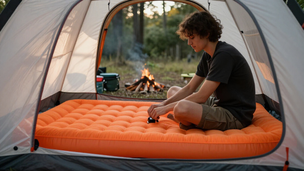 inflatable camping mattresses